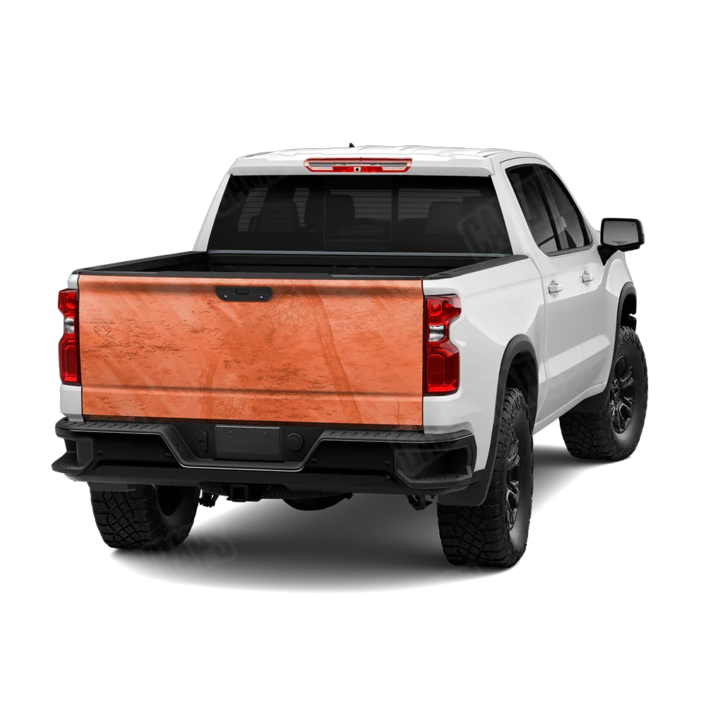 Realtree Fishing Orange Tailgate Wraps
