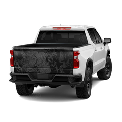 Realtree WAV3 Black Tailgate Wraps
