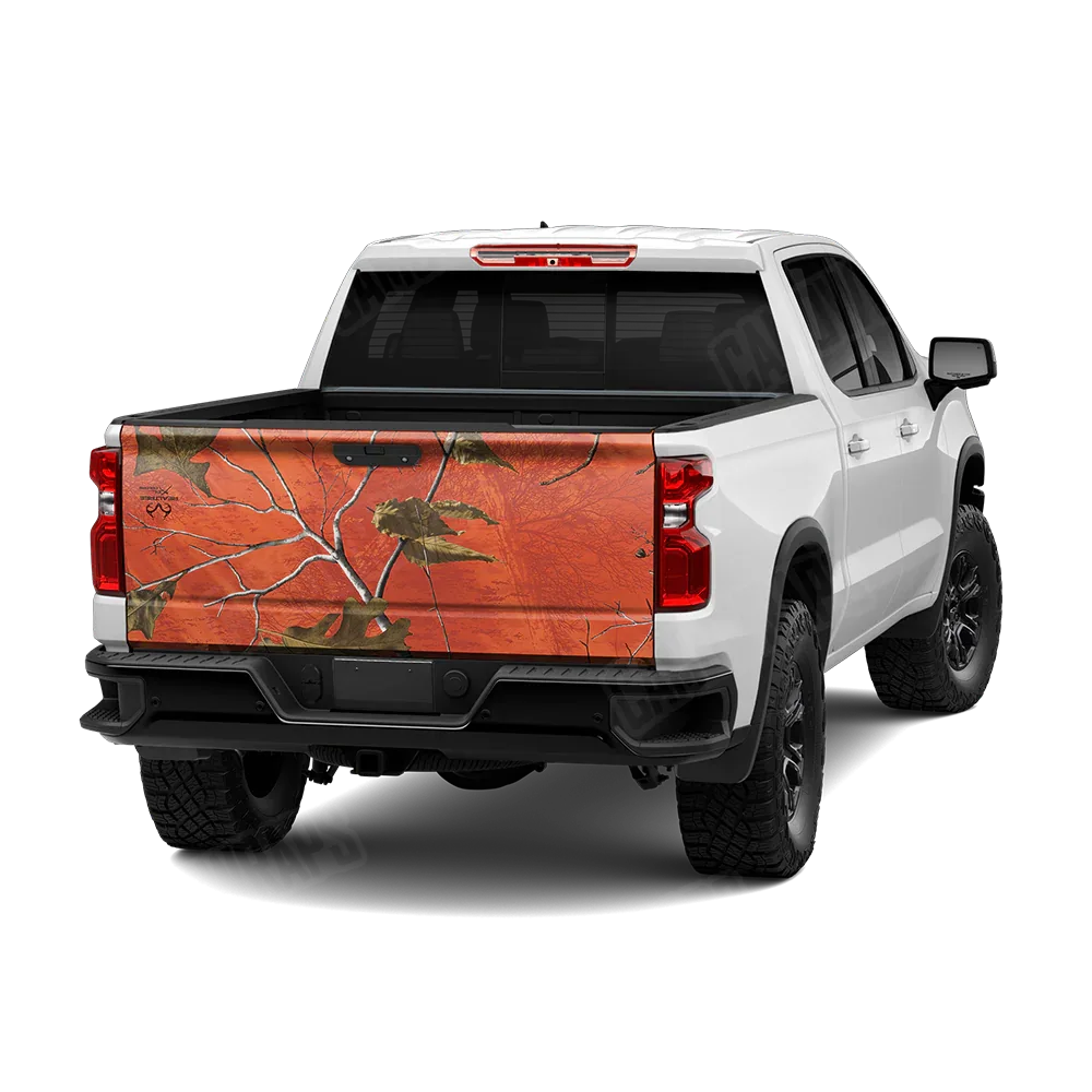 Realtree XTRA Colors Orange Tailgate Wraps