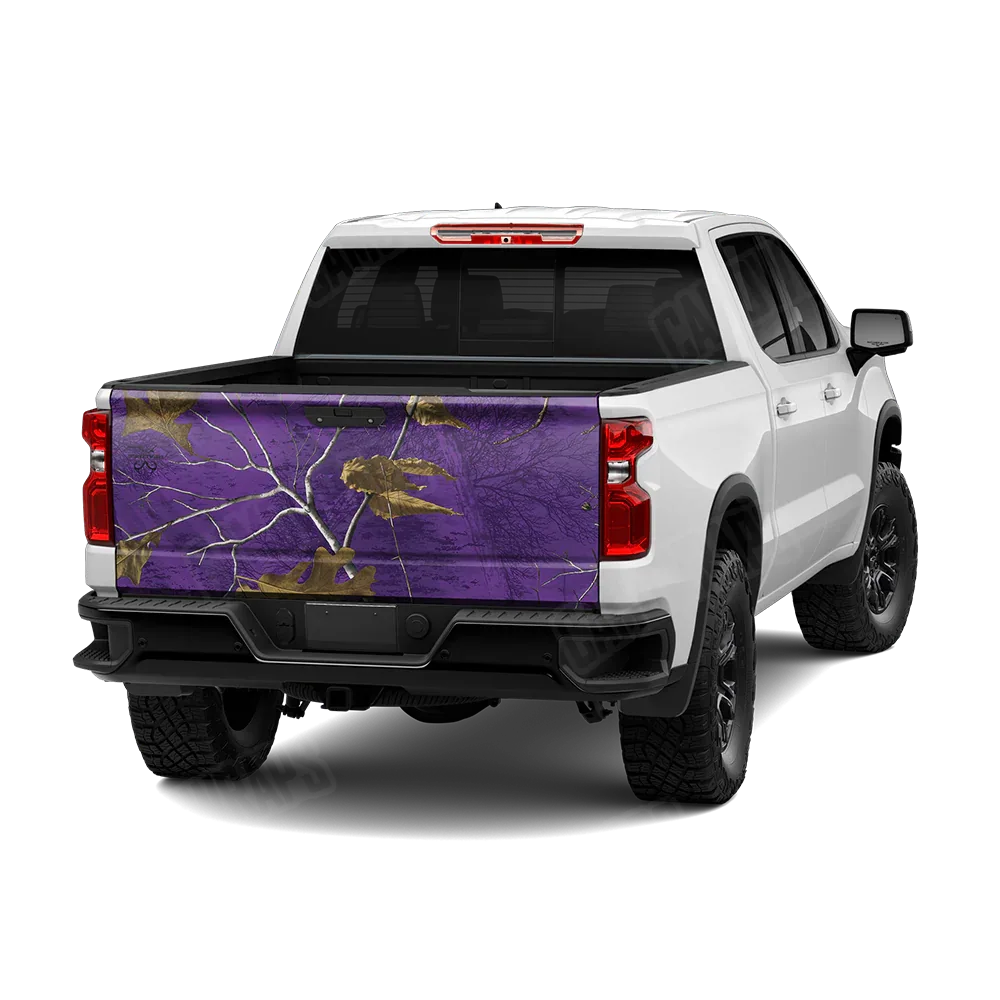 Realtree XTRA Colors Purple Tailgate Wraps