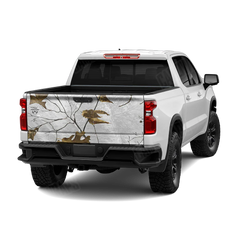 Realtree XTRA Colors Snow Tailgate Wraps