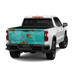 Realtree XTRA Colors Tiffany Blue Tailgate Wraps