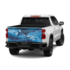 Realtree XTREME Dark Blue Tailgate Wraps