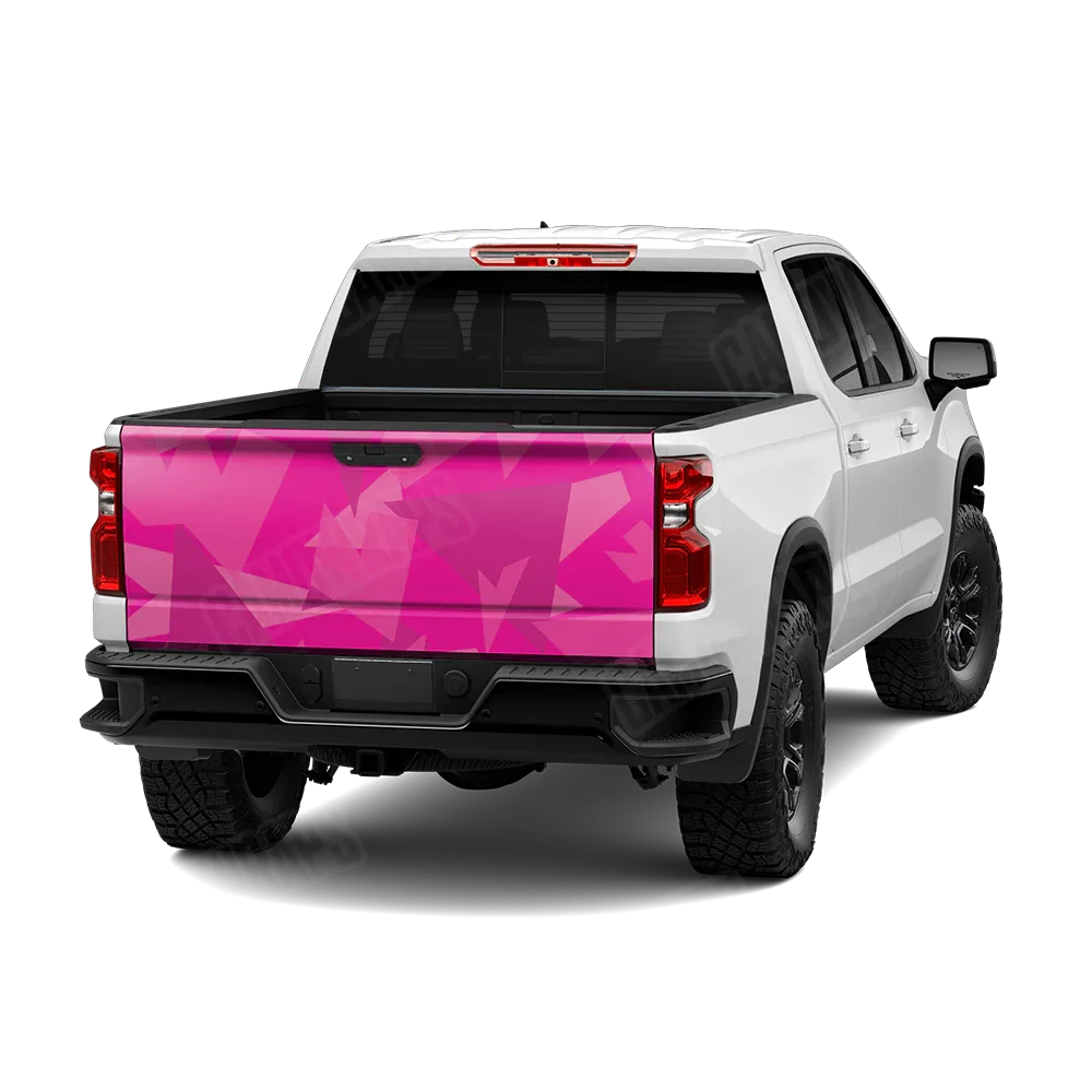 Shattered Elite Magenta Tailgate Wraps