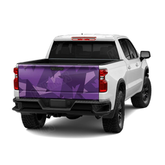 Shattered Elite Purple Tailgate Wraps
