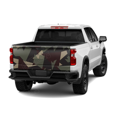 Shattered Militant Blood Tailgate Wraps