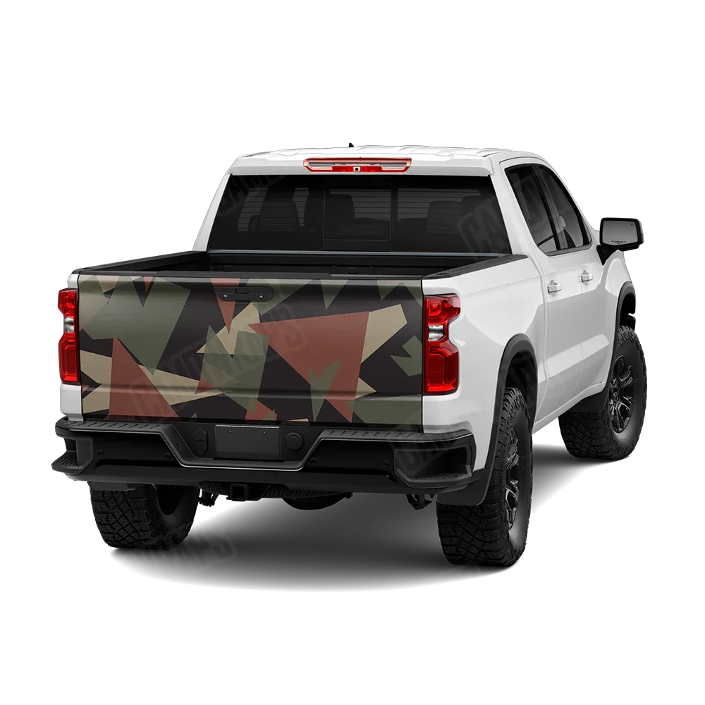 Shattered Militant Copper Tailgate Wraps