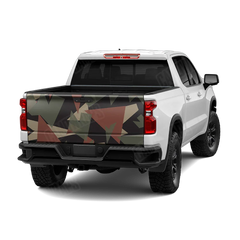 Shattered Militant Copper Tailgate Wraps