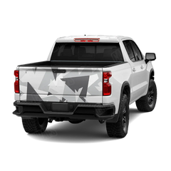 Shattered Snow Tailgate Wraps