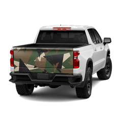Shattered Woodland Tailgate Wraps