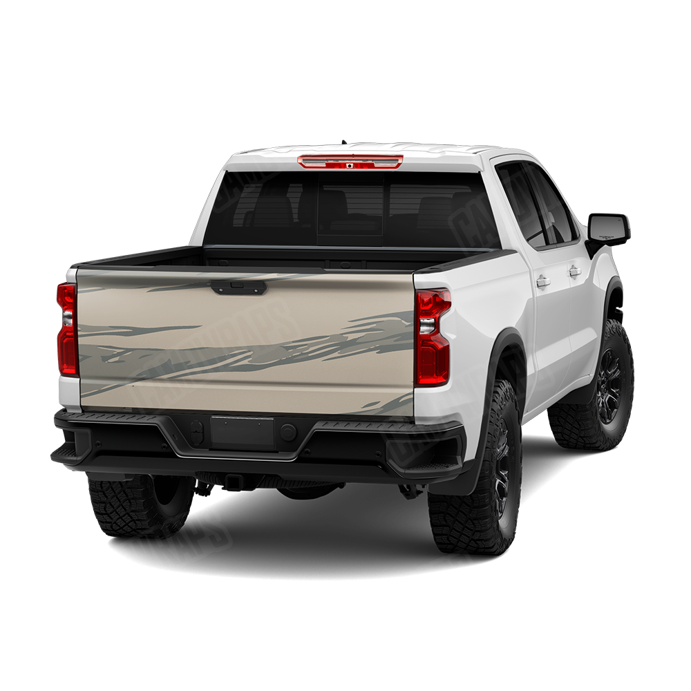 Shredded Army Tailgate Wraps