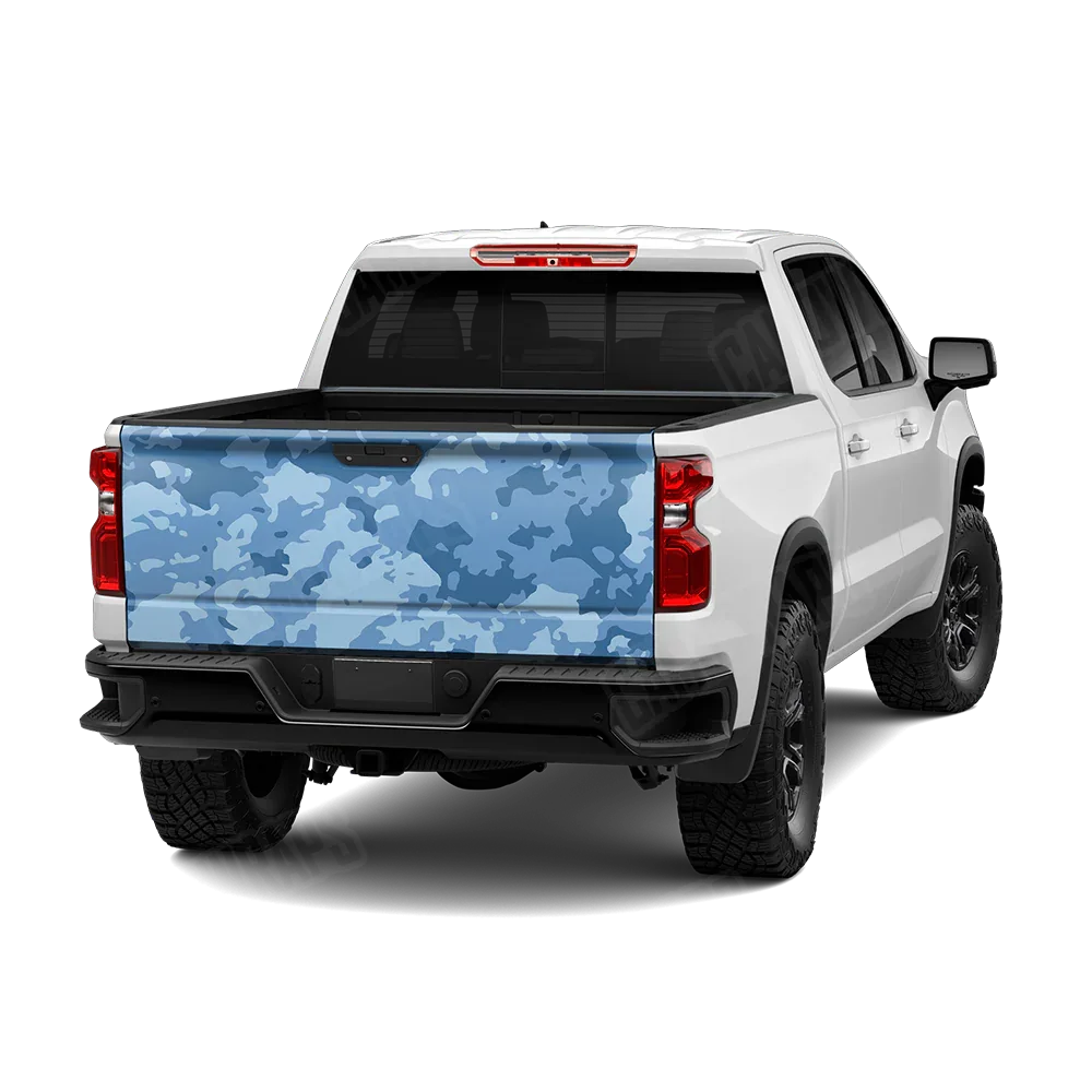 Treetop Cool Blue Tailgate Wraps