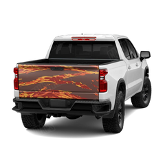 Vietnam Tiger Stripe Autumn Tailgate Wraps