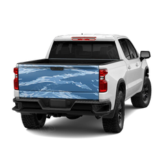 Vietnam Tiger Stripe Cool Blue Tailgate Wraps