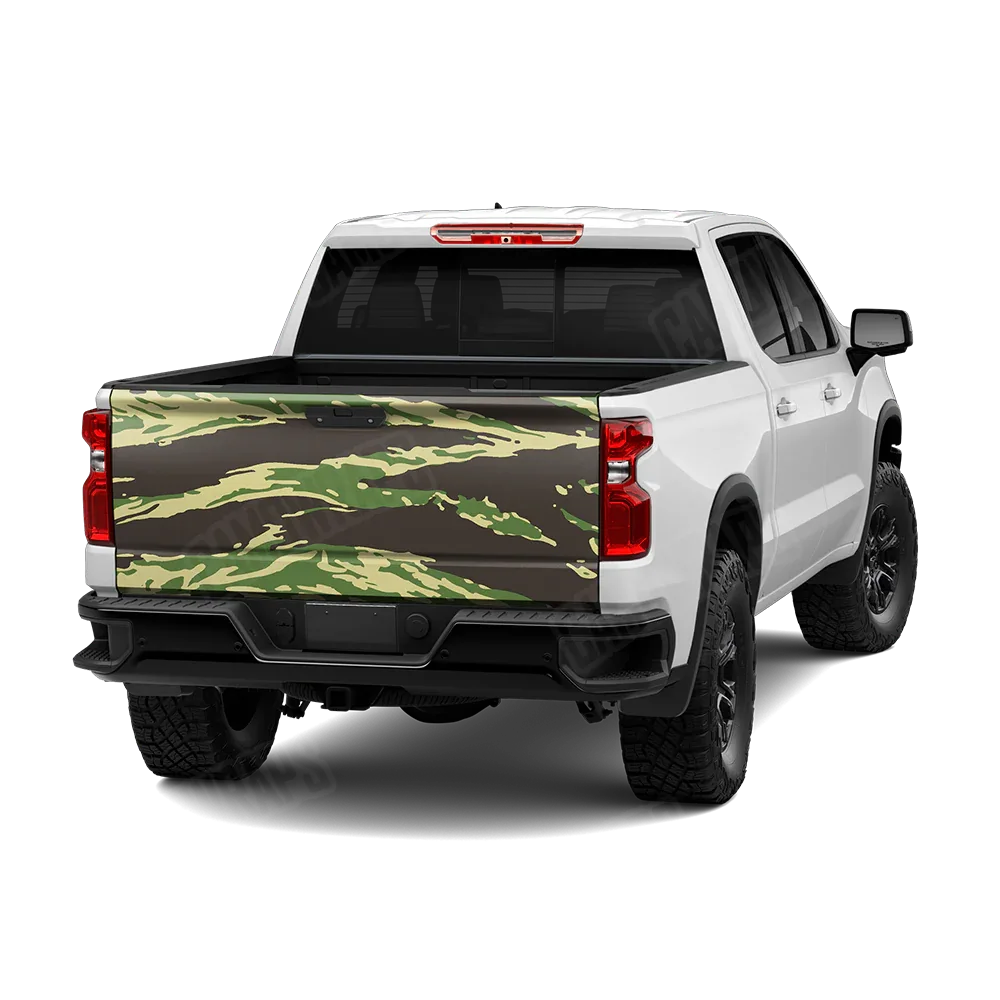 Vietnam Tiger Stripe Jungle Tailgate Wraps