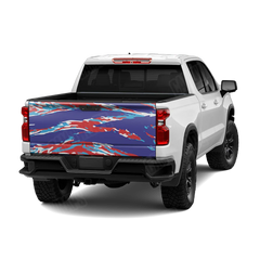 Vietnam Tiger Stripe M Series Tailgate Wraps