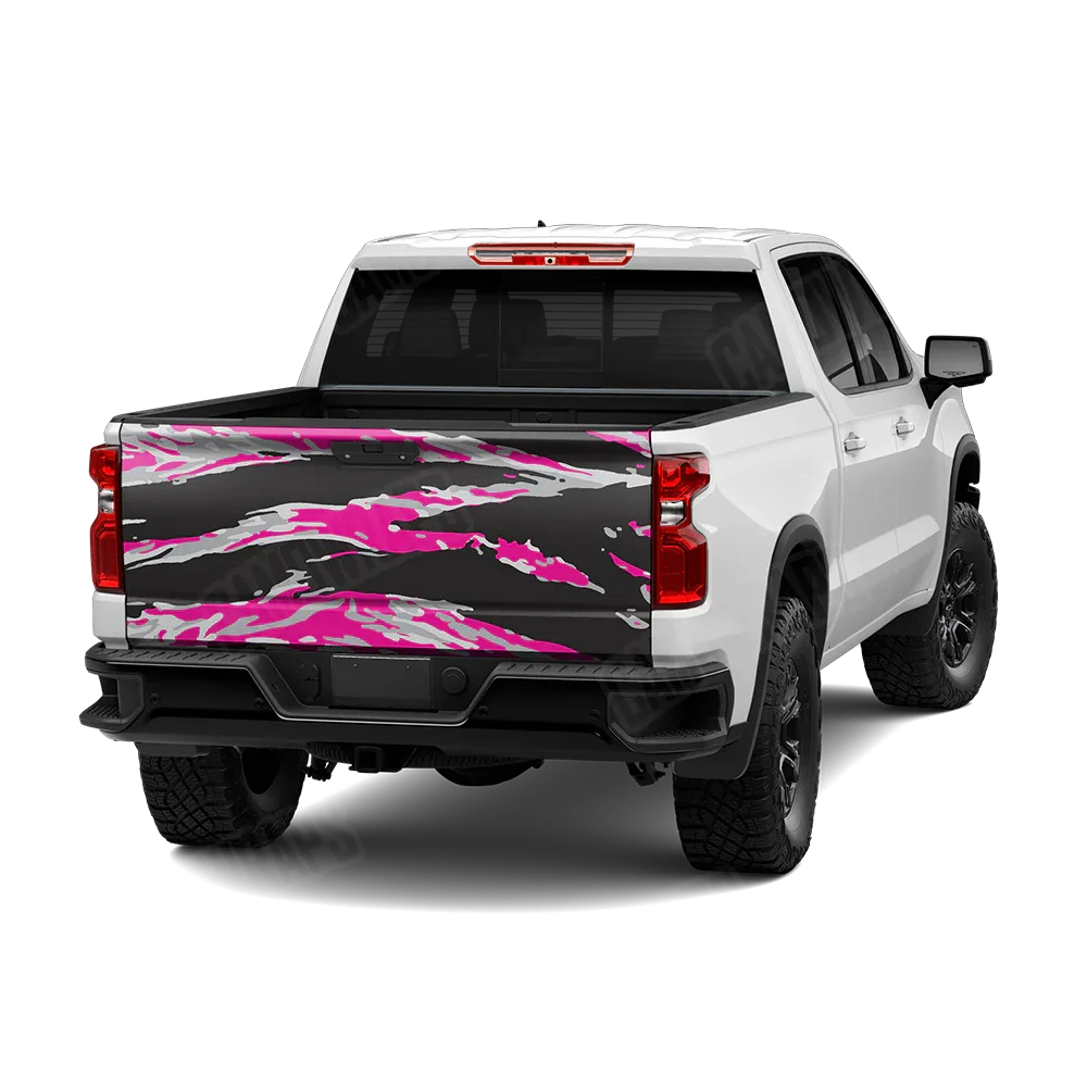 Vietnam Tiger Stripe Magenta Tiger Tailgate Wraps