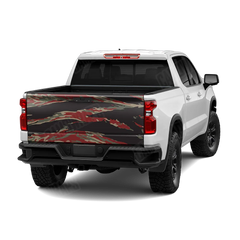Vietnam Tiger Stripe Militant Red Tailgate Wraps