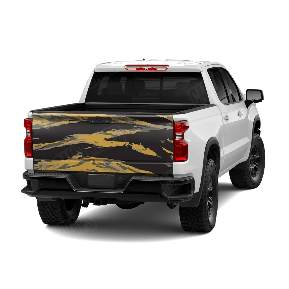 Vietnam Tiger Stripe Militant Yellow Tailgate Wraps