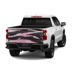 Vietnam Tiger Stripe Pink Tiger Tailgate Wraps