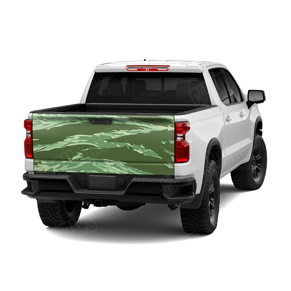 Vietnam Tiger Stripe Pistachio Tailgate Wraps
