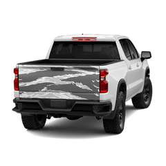 Vietnam Tiger Stripe Snow Tailgate Wraps