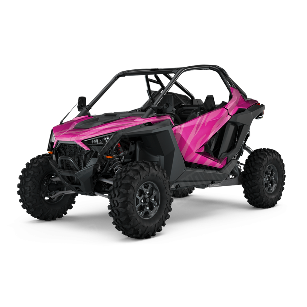 Fun Stripe Elite Magenta UTV Wraps