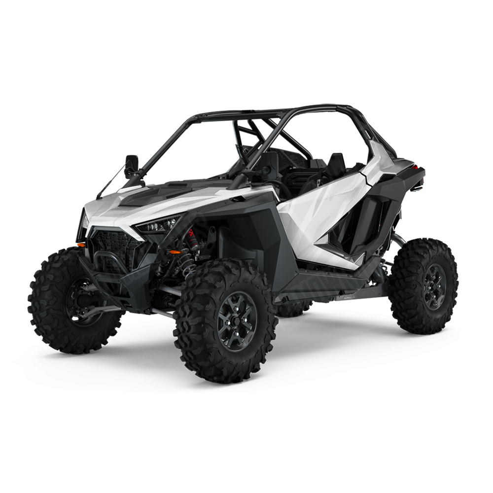 Fun Stripe Elite White UTV Wraps