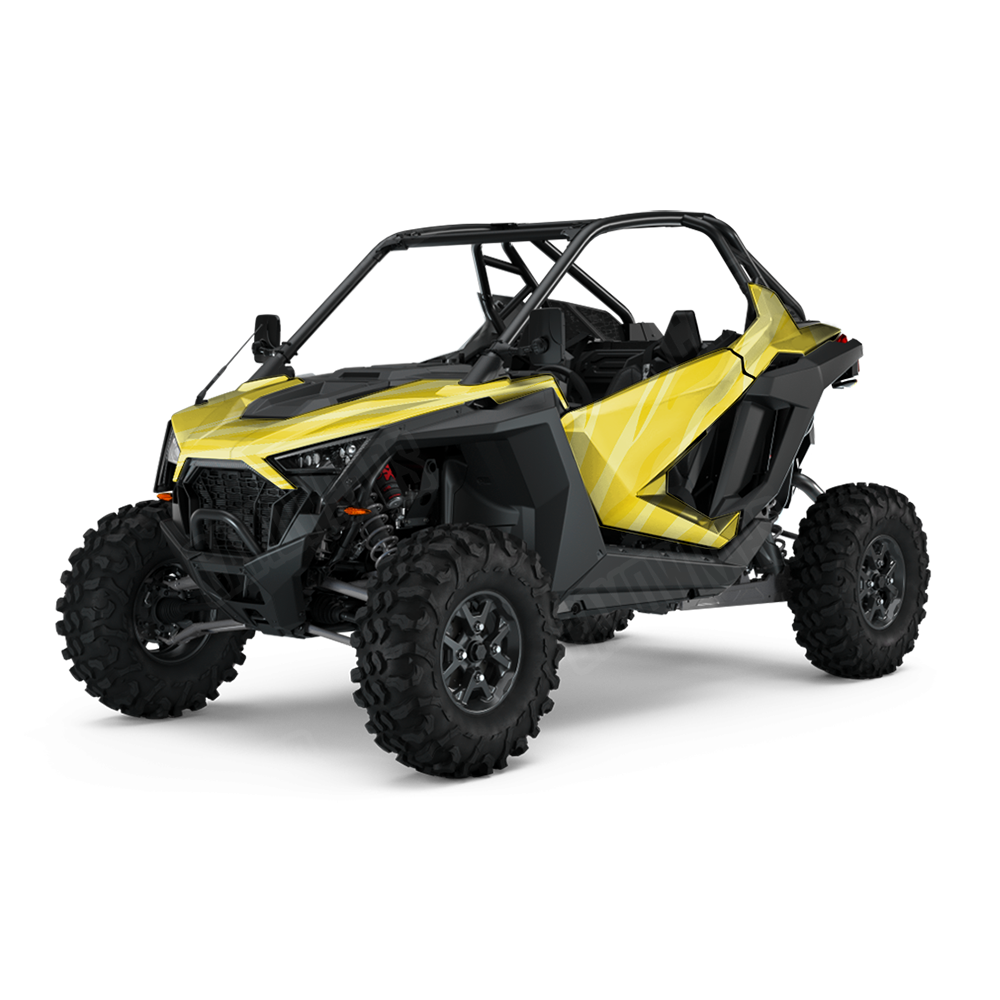 Fun Stripe Elite Yellow UTV Wraps