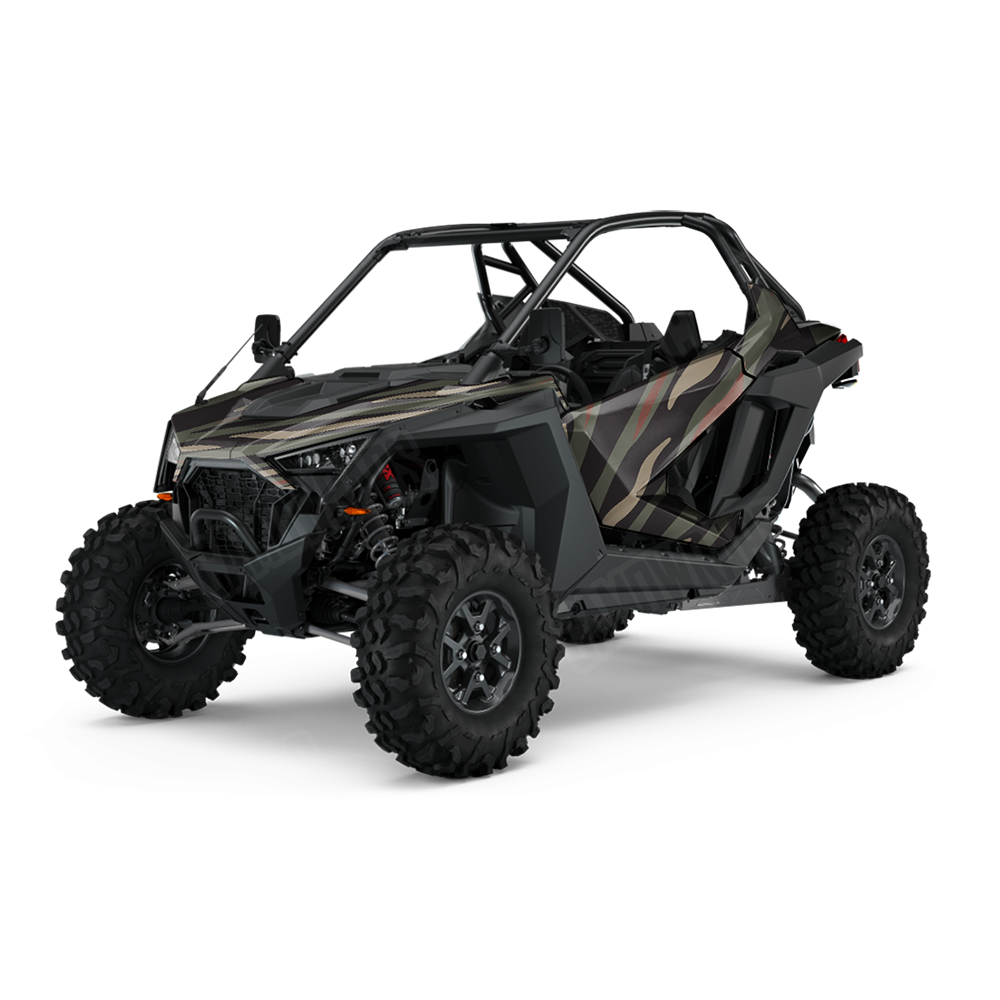 Fun Stripe Militant Copper UTV Wraps