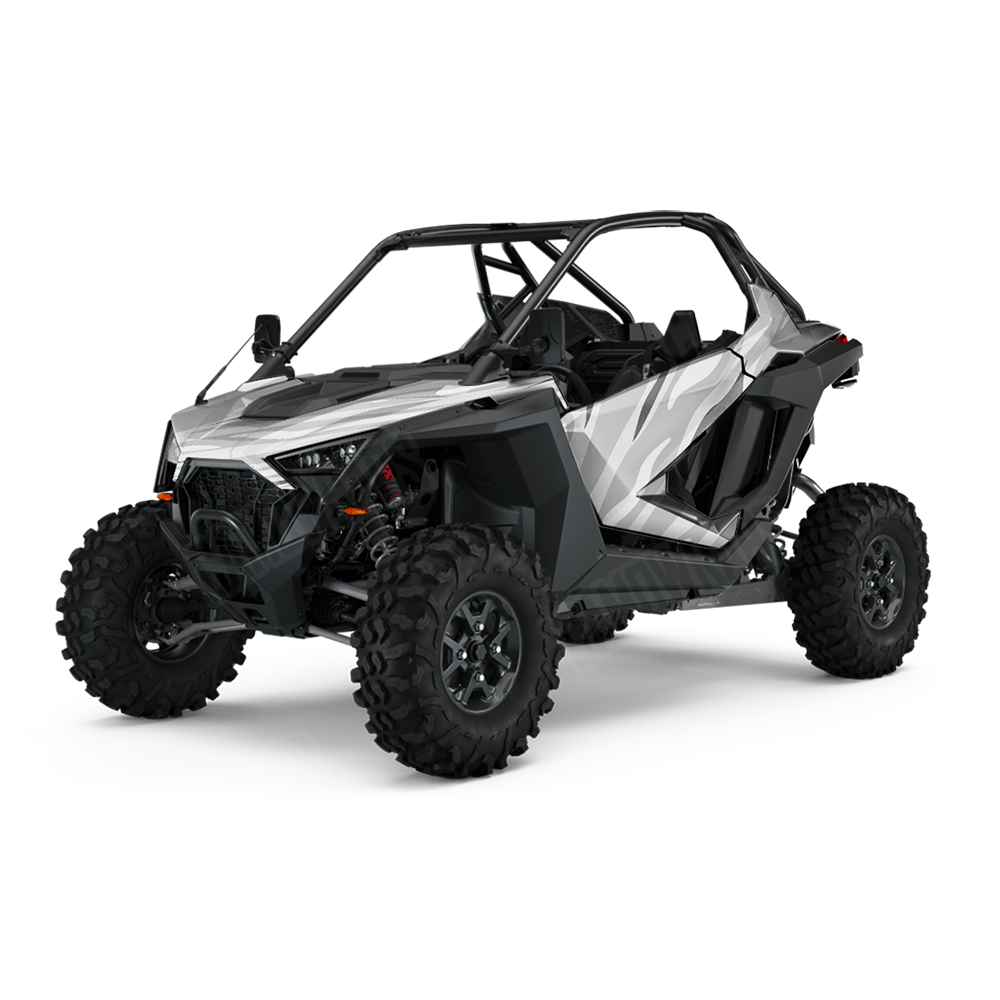 Fun Stripe Snow UTV Wraps