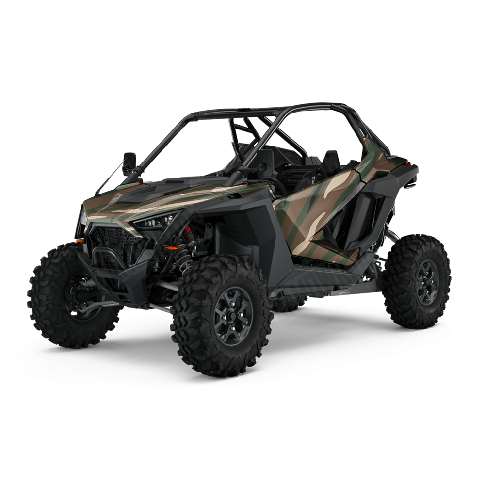 Fun Stripe Woodland UTV Wraps