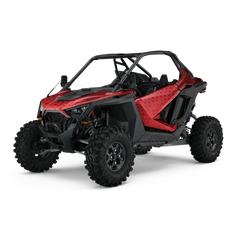 Halftone Splatter Elite Red UTV Wraps