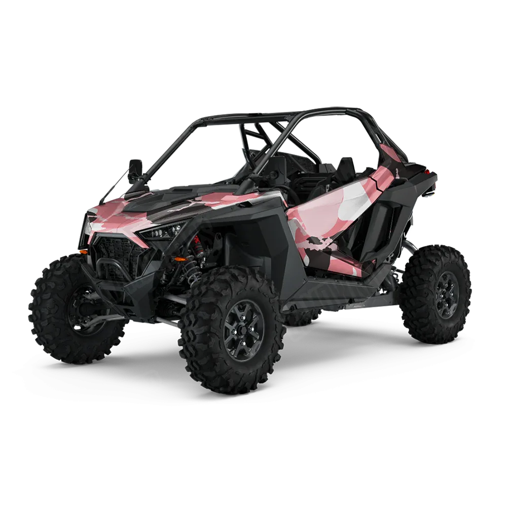 Ragged Pink UTV Wraps