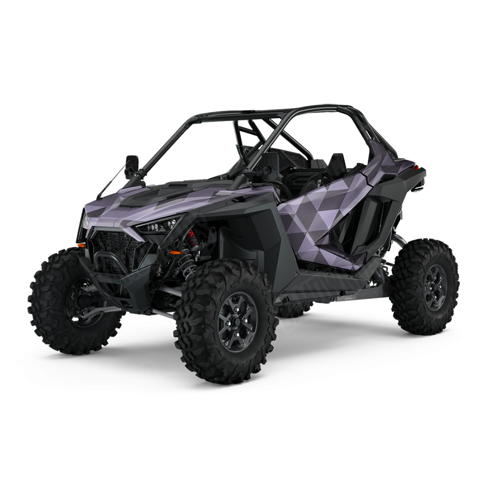Triangle Lilac UTV Wraps