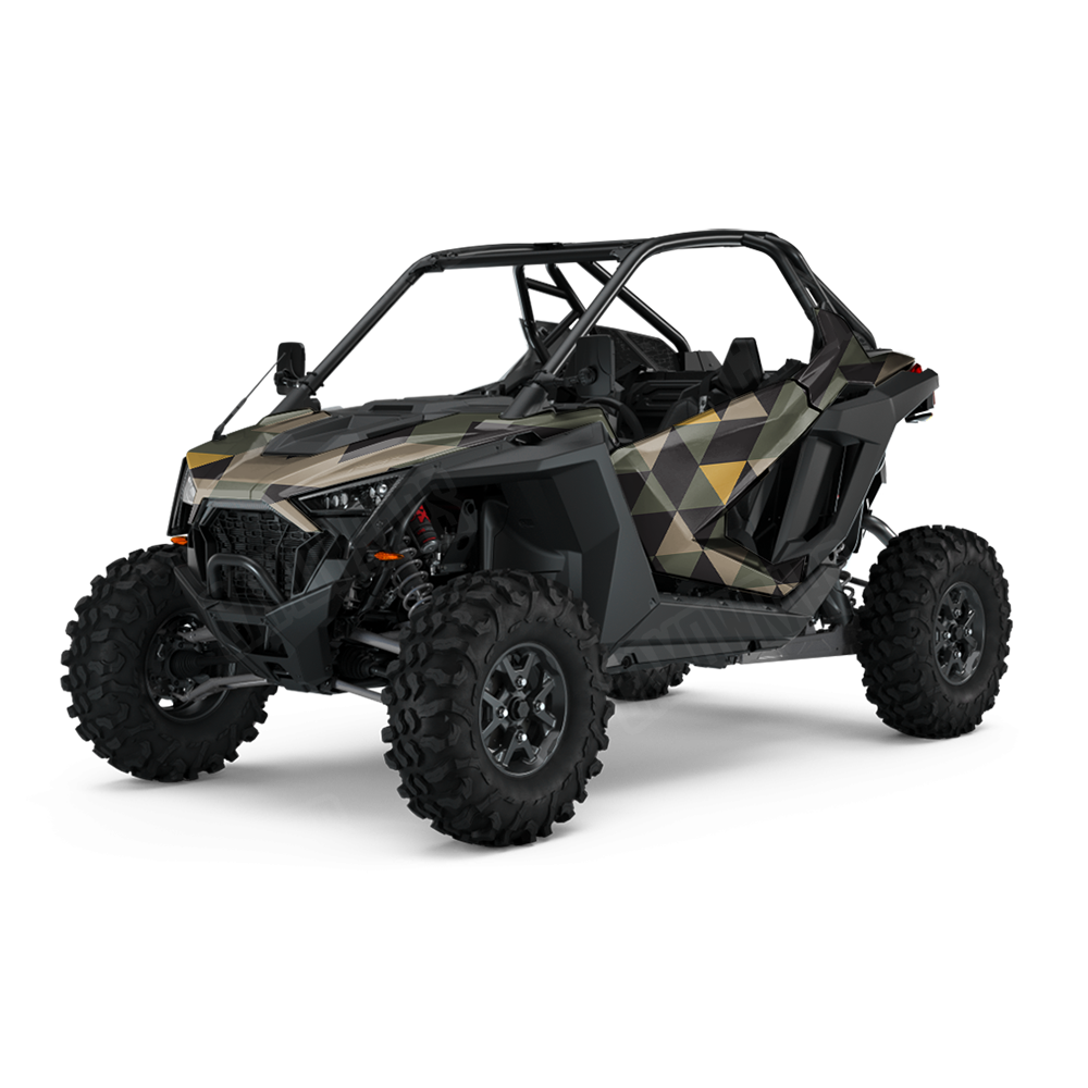 Triangle Militant Yellow UTV Wraps