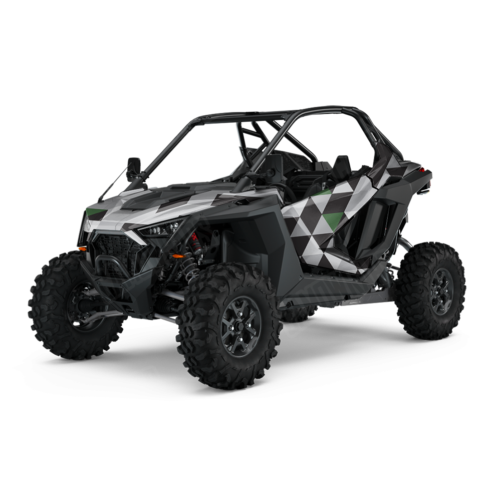 Triangle Urban Green UTV Wraps