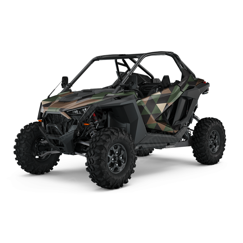Triangle Woodland UTV Wraps