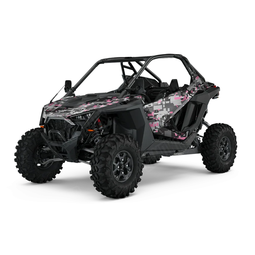 Digital Urban Pink UTV Wraps