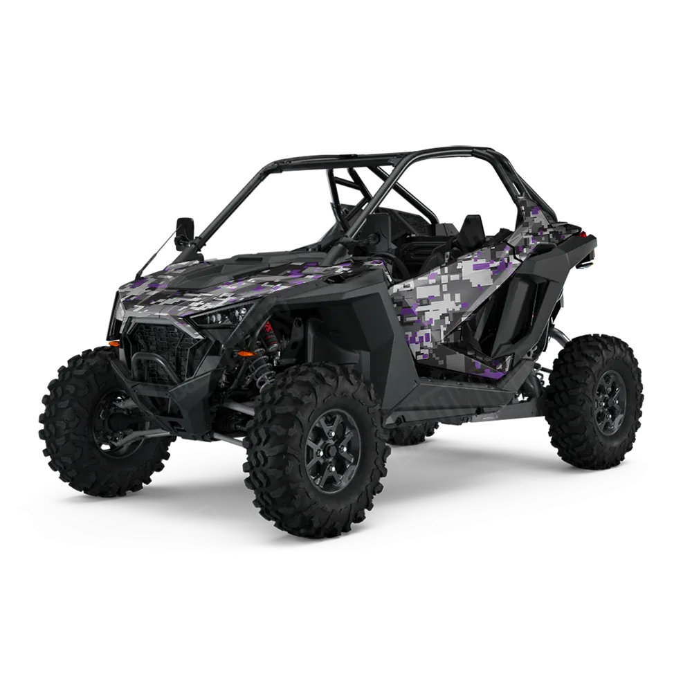 Digital Urban Purple UTV Wraps