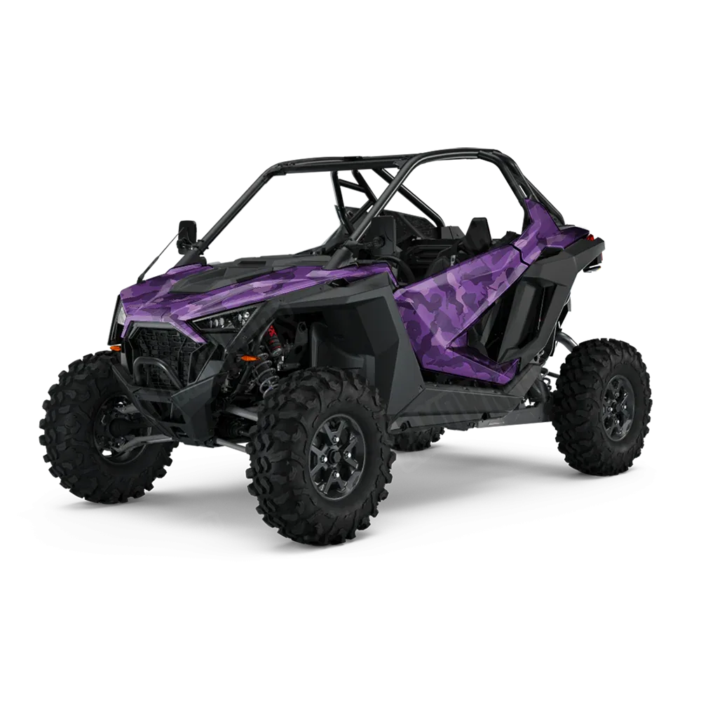 Ragged Elite Purple UTV Wraps