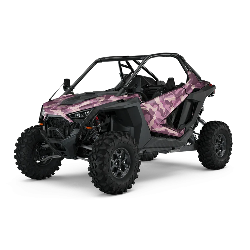 Ragged Floral UTV Wraps