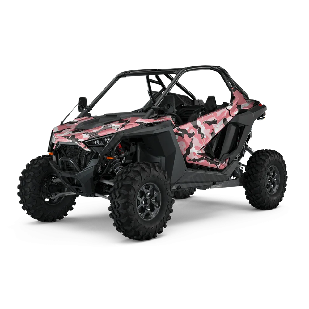 Ragged Pink UTV Wraps