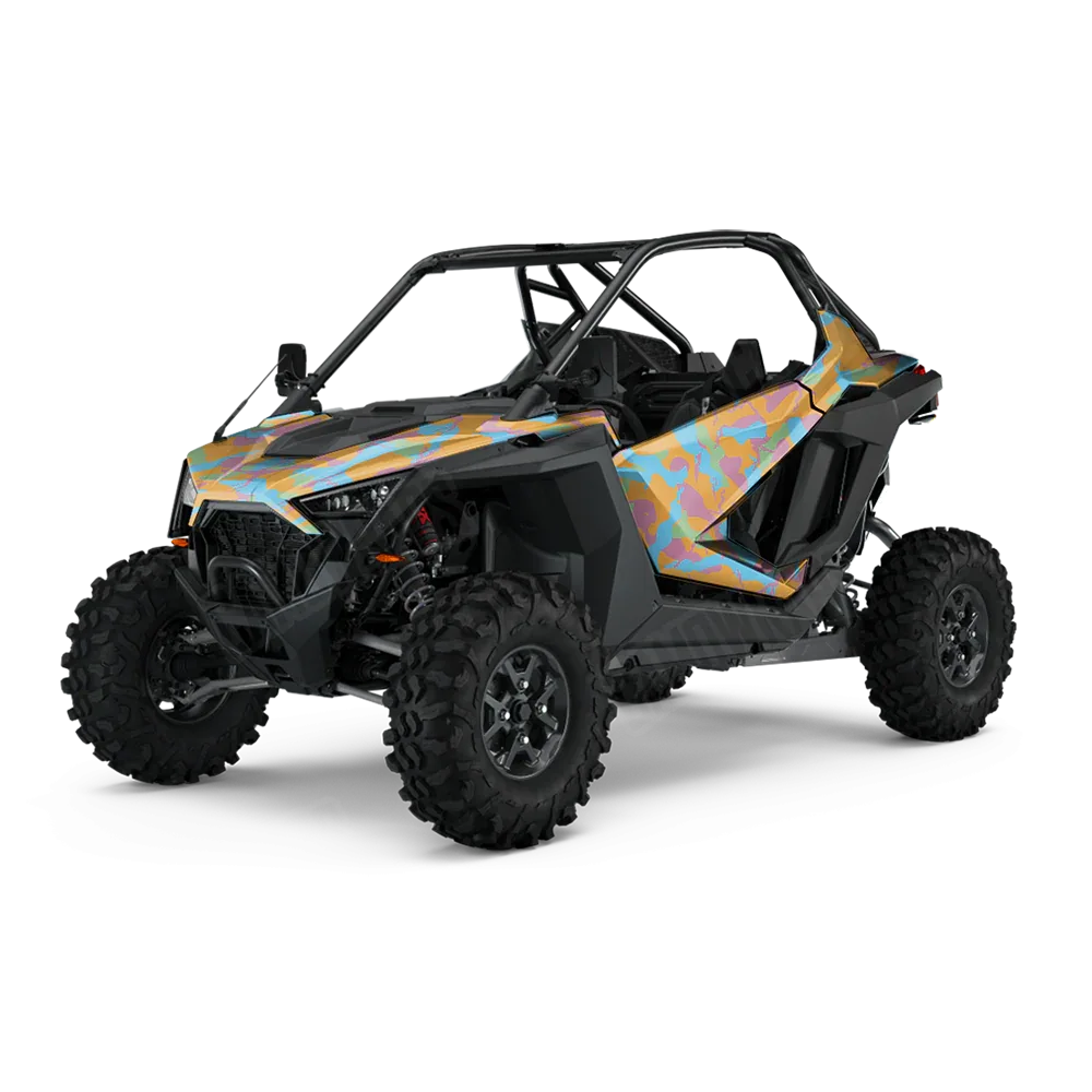 Ragged Sherbert UTV Wraps