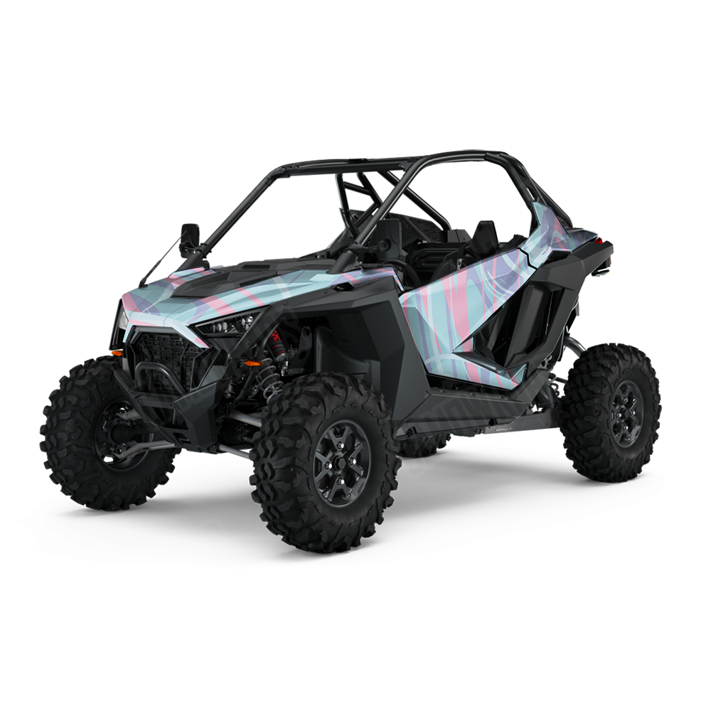 Liquid Smoke Cotton Candy UTV Wraps