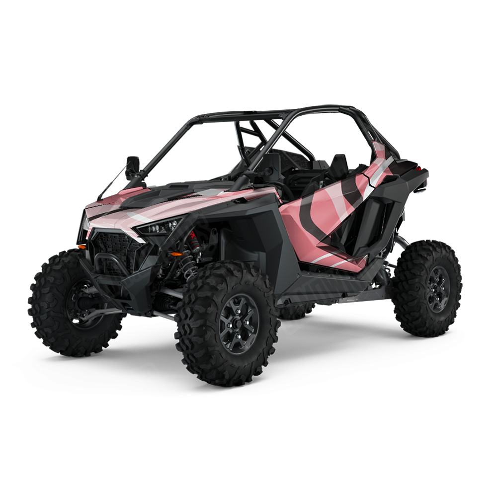 Liquid Smoke Pink UTV Wraps