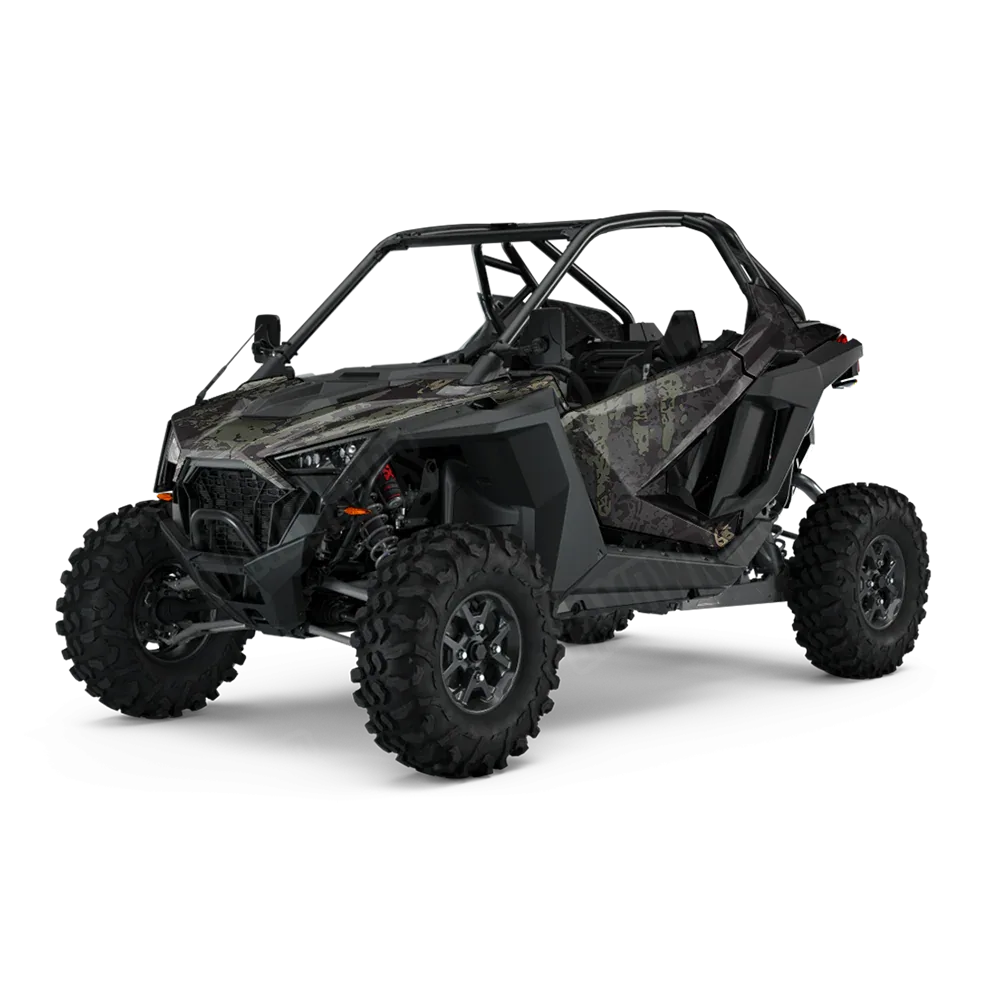 Pasted Militant Charcoal UTV Wraps