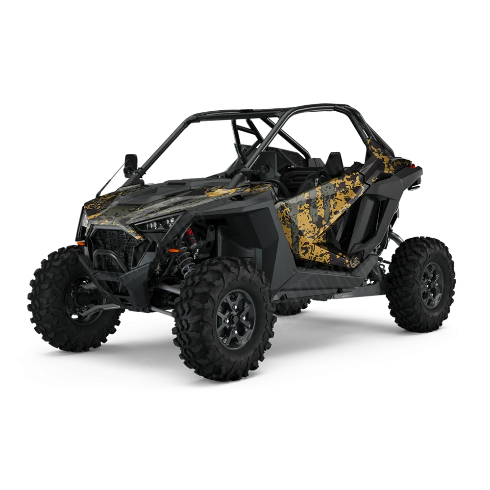 Pasted Militant Yellow UTV Wraps