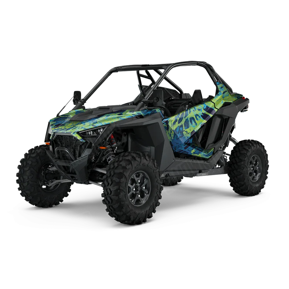 Prym1 Camo Blue Tang UTV Wraps