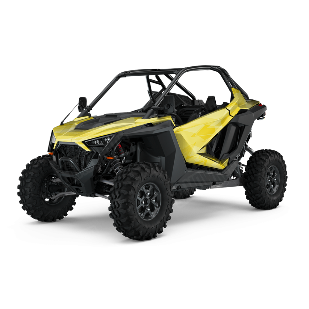 Sharp Elite Yellow UTV Wraps